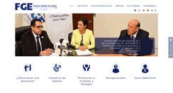 Desktop Screenshot of fiscalia.gob.ec